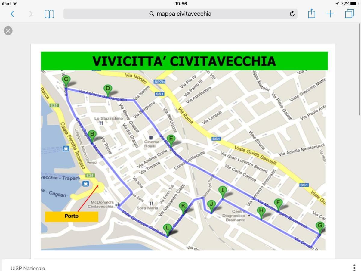 Whole Holiday Home Apartment Splendid Civitavecchia Da Pamino & Priscilla מראה חיצוני תמונה
